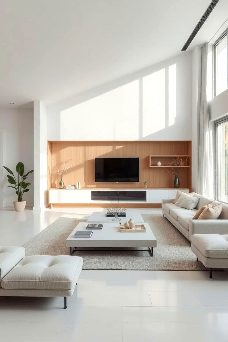 Minimalist Design Approach - 24 Feng Shui Living Room Ideas