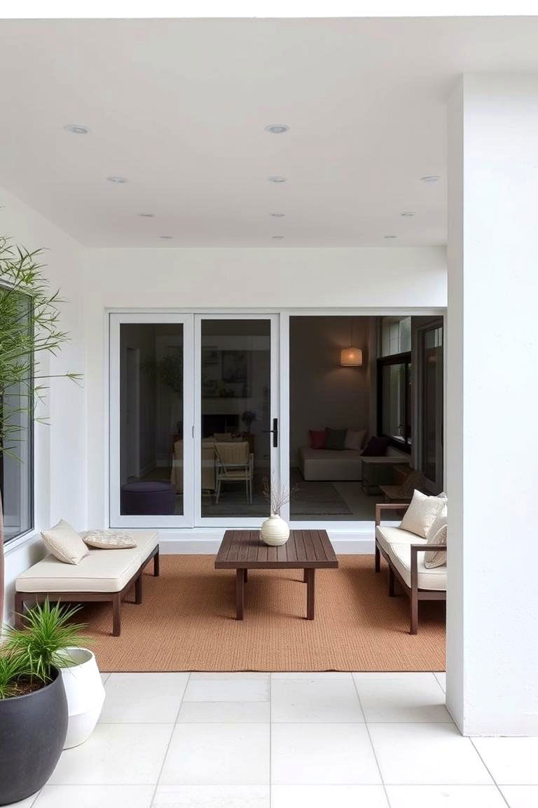 Minimalist Design Enclosure - 24 Patio Enclosure Ideas