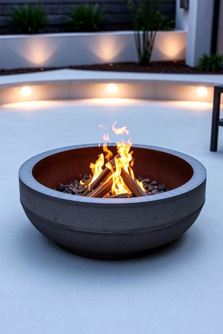 Minimalist Design Truck Rim Fire Pit - 24 Truck Rim Fire Pit Ideas