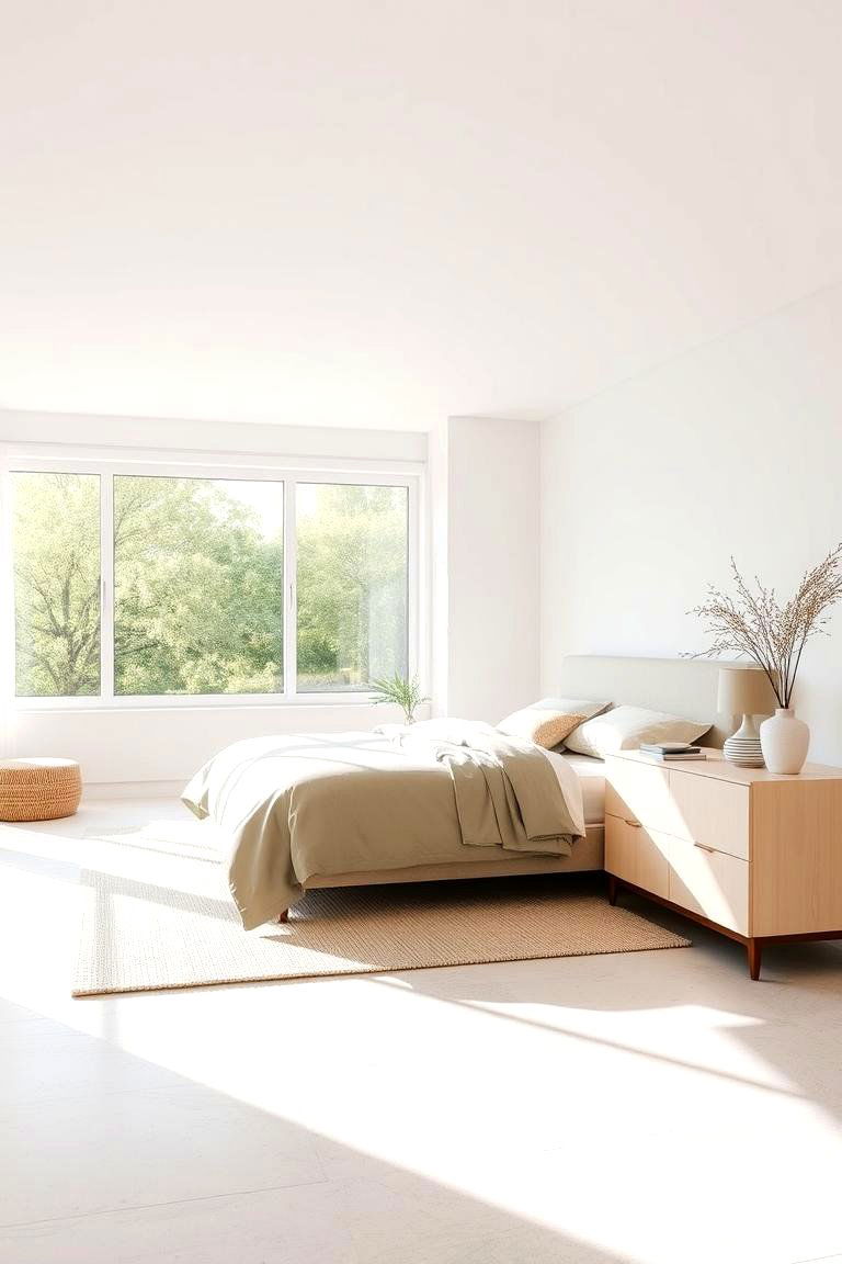 Minimalist Design for Peaceful Vibes - 24 Master Bedroom Ideas