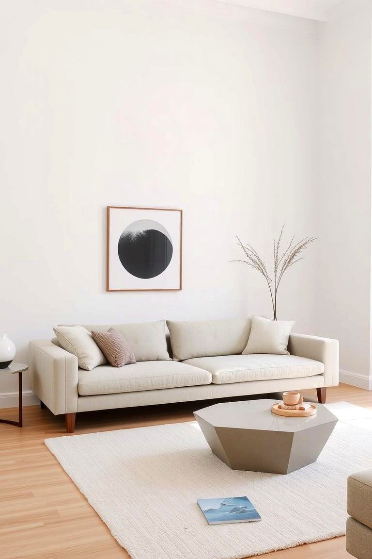 Minimalist Design for Understated Sophistication - 24 Luxury Living Room Ideas
