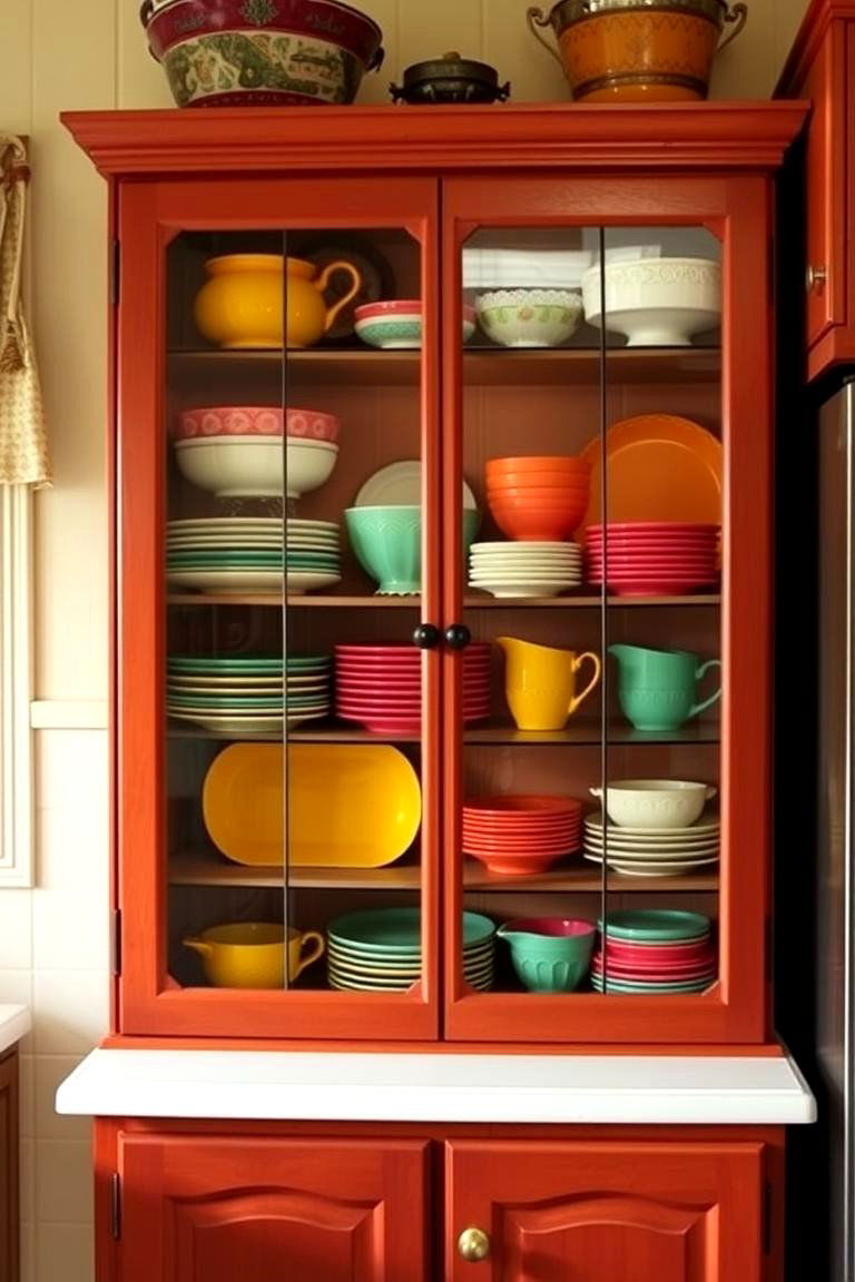 Minimalist Design with a Pop of Color - 24 1980s Kitchen Ideas