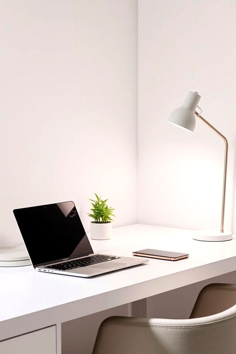 Minimalist Desk Setup - 24 Desk Ideas