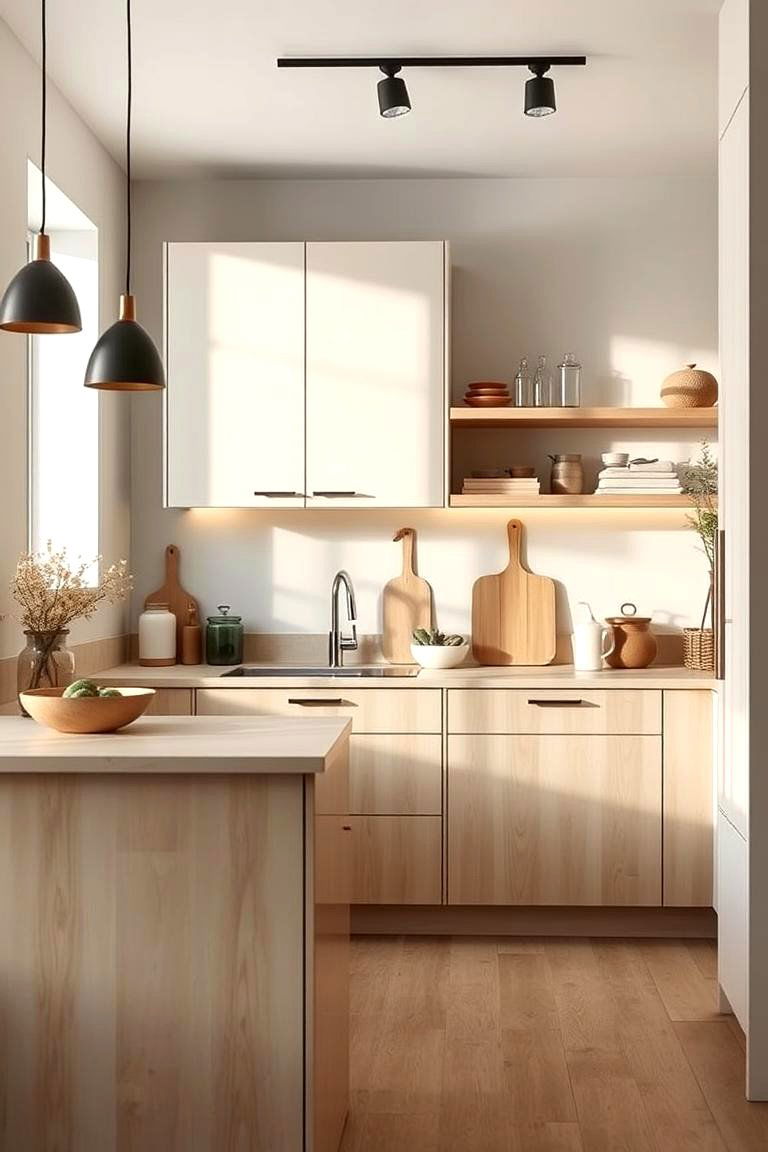 Minimalist Dirty Chic - 24 Dirty Kitchen Ideas