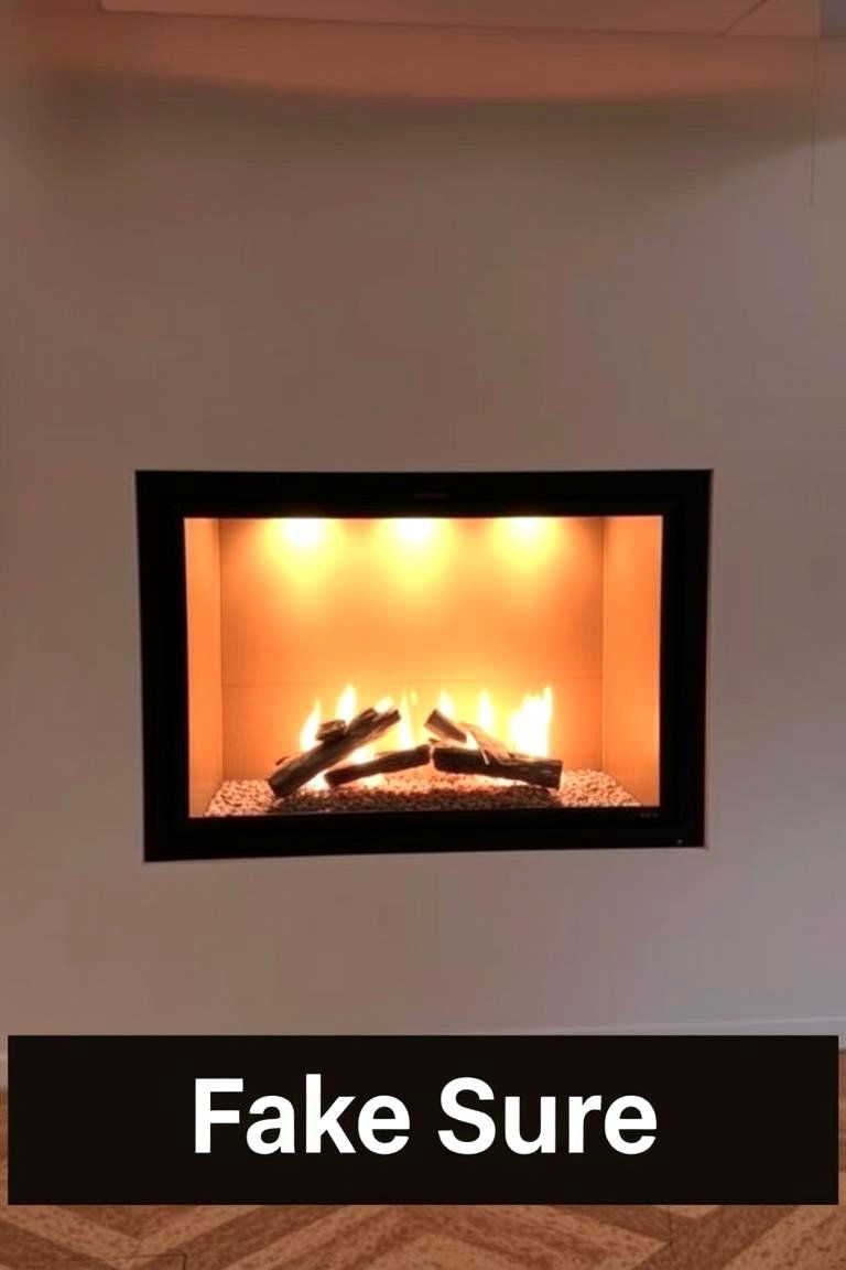Minimalist Fireplace - 24 Basement Fireplace Ideas