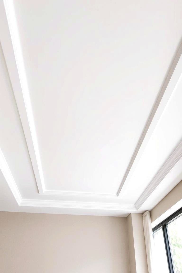 Minimalist Floating Tray Ceiling - 24 tray ceiling ideas