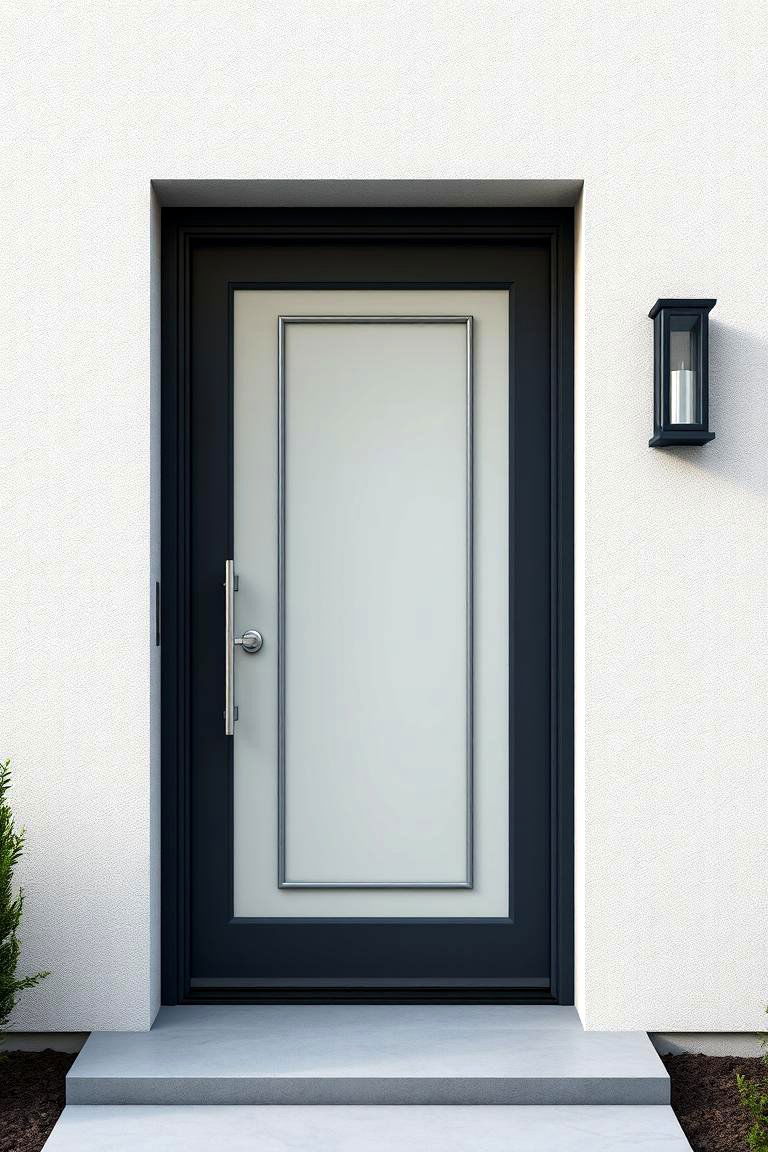 Minimalist Front Door Design - 24 Minimalist House Exterior Ideas