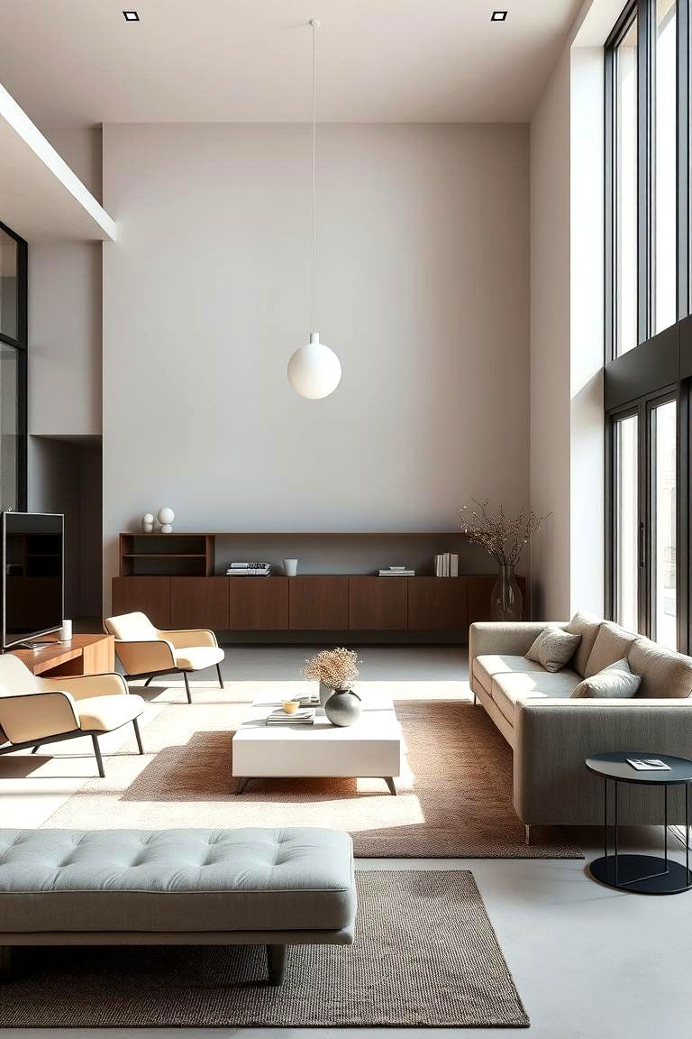 Minimalist Furniture Selections - 24 Brutalist Interior Design Ideas