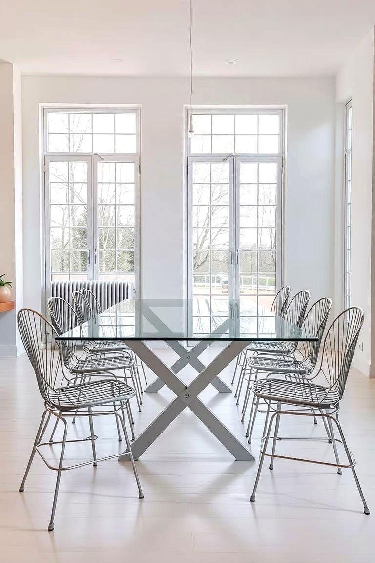 Minimalist Glass Table - 24 Table Design Ideas