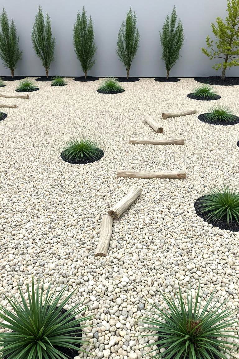Minimalist Gravel Garden - 24 Gravel Garden Ideas