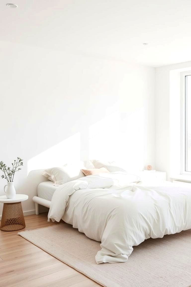Minimalist Haven Clean Lines and Soft Tones - 24 Bedroom Interior Design Ideas