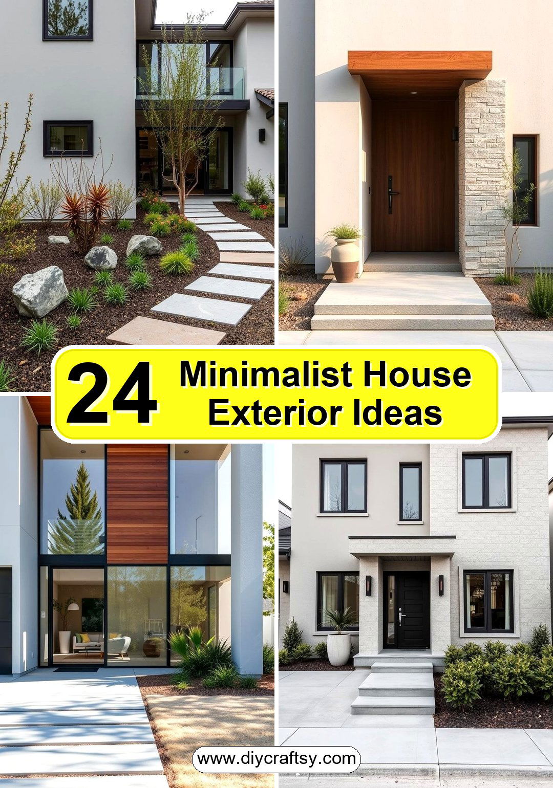 Minimalist House Exterior Ideas