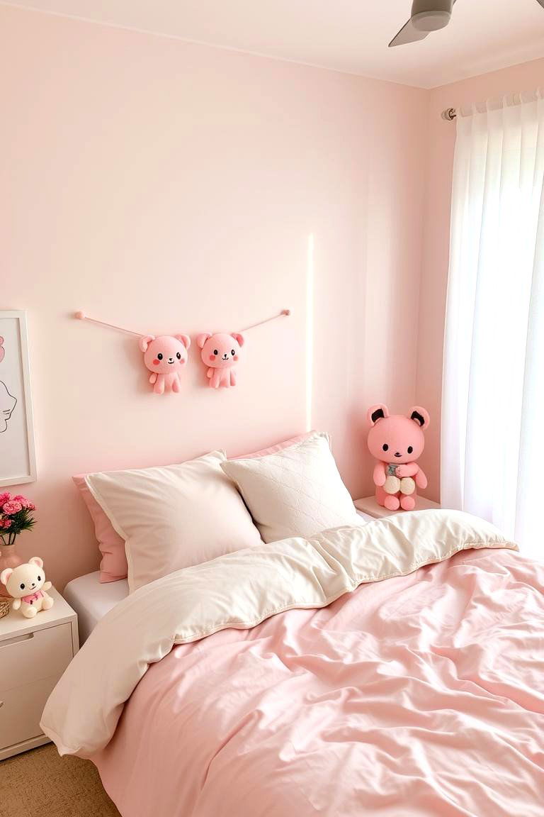 Minimalist Kawaii Room - 24 Anime Room Ideas
