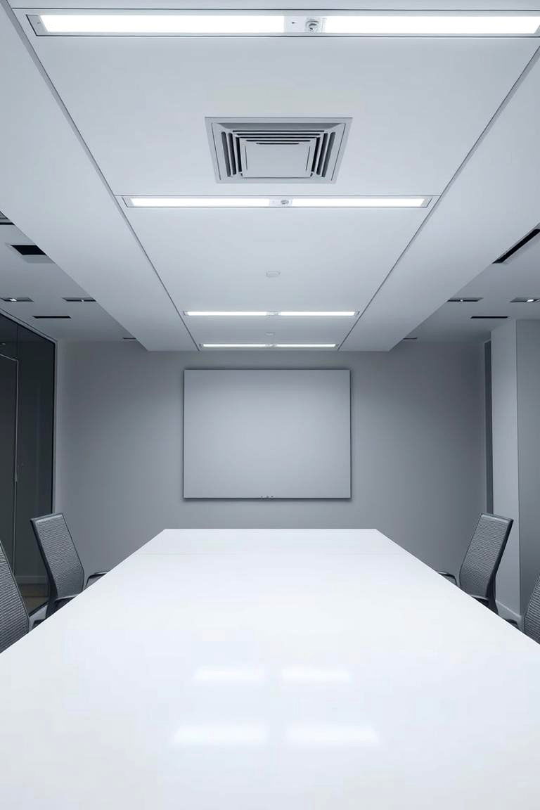 Minimalist LED Panel Designs - 24 Home Office Lighting Ideas