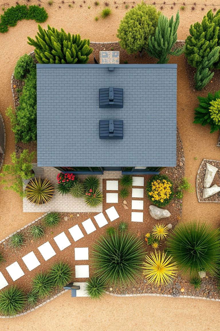 Minimalist Landscaping with Native Plants - 24 modern cottage house exterior ideas