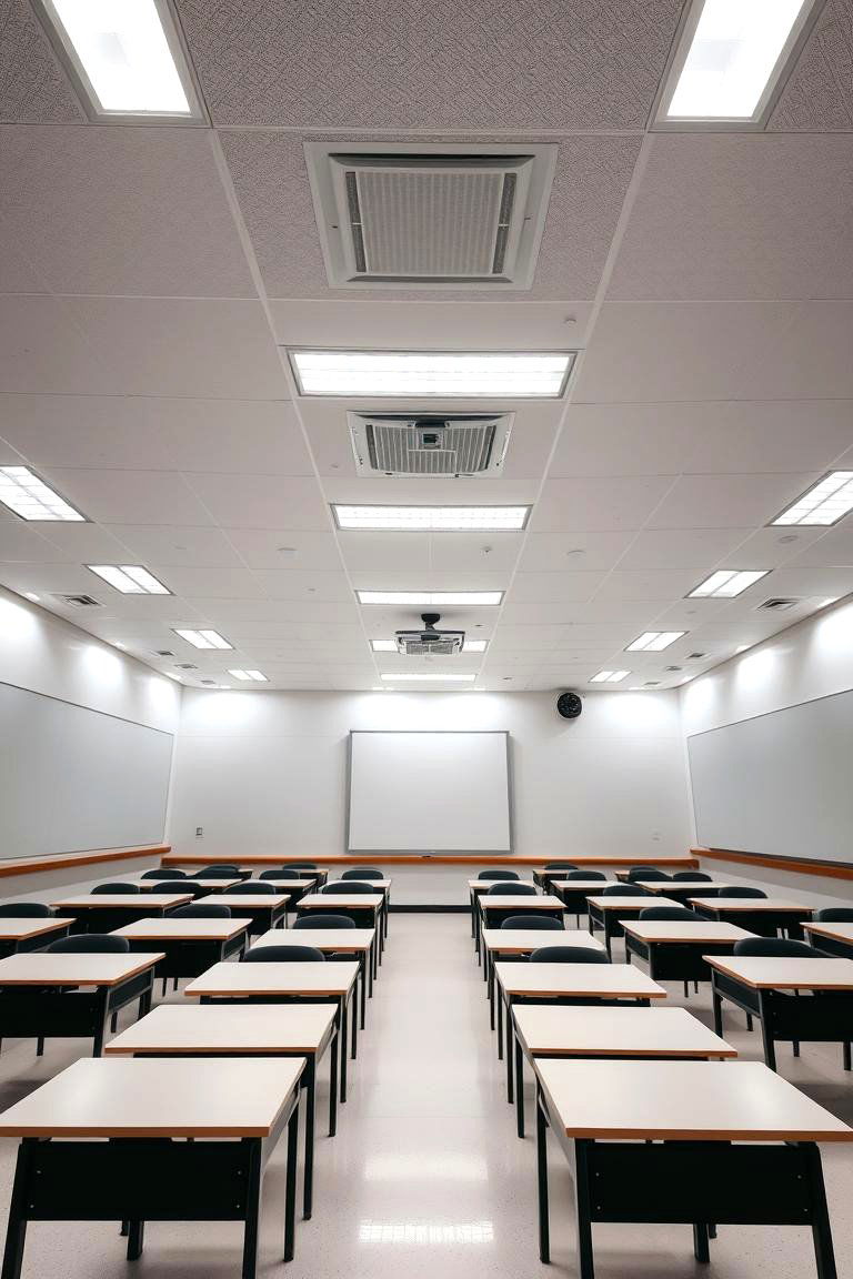 Minimalist Lighting Design - 24 Classroom Lighting Ideas