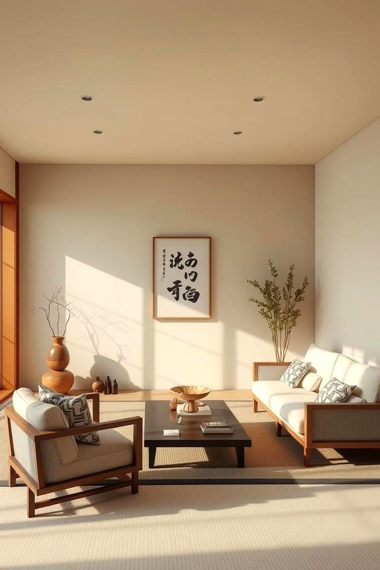 Minimalist Mastery - 24 Japanese Style Living Room Ideas