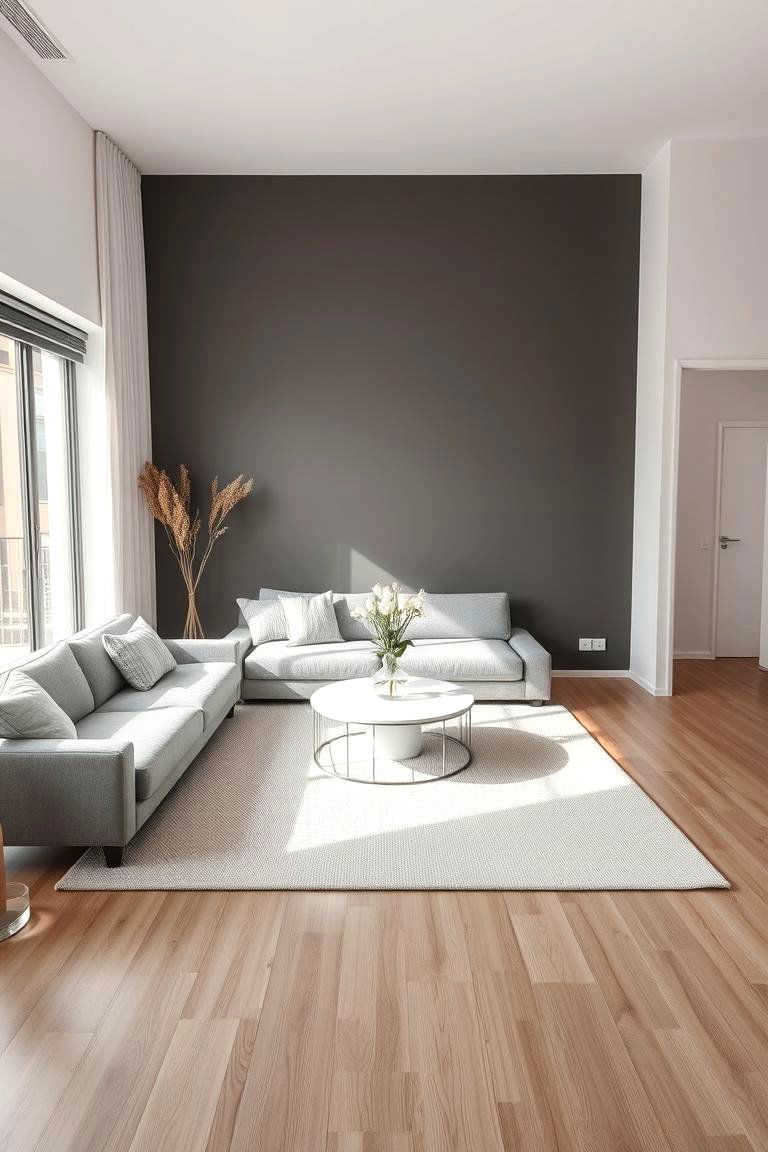 Minimalist Mastery - 24 Grey Couch Living Room Ideas