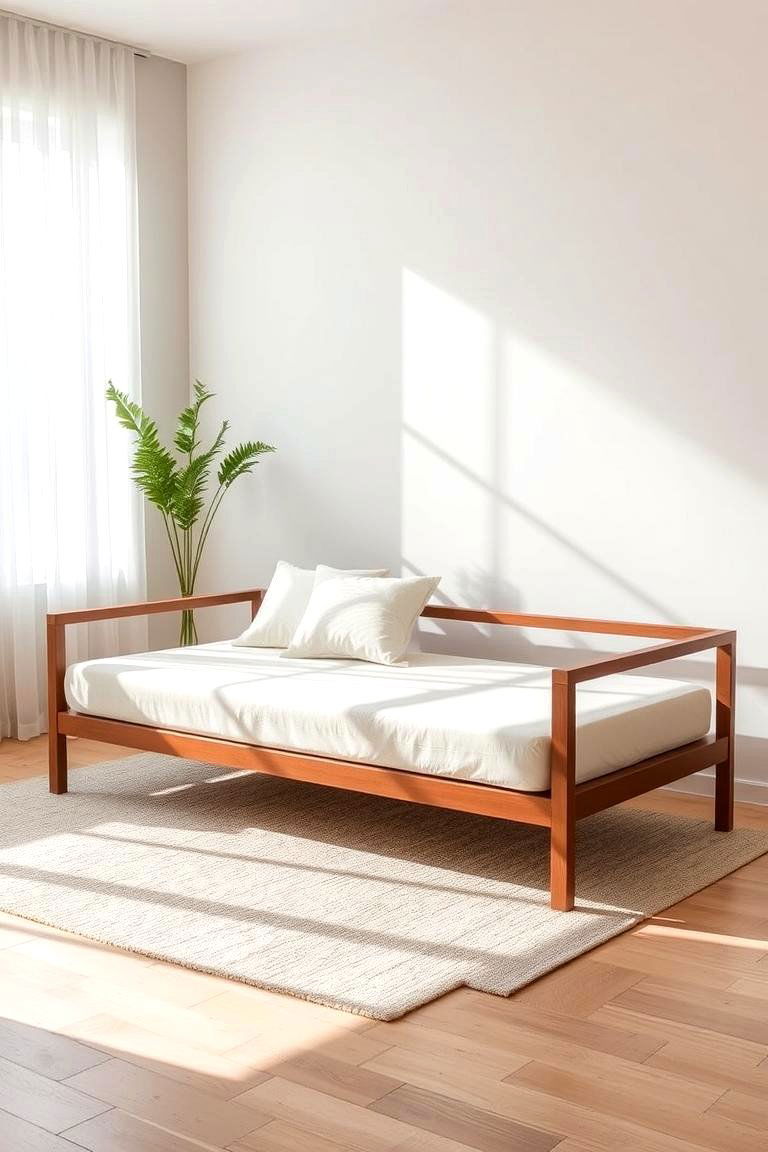 Minimalist Modern Daybed Design - 24 Daybed Ideas for Small Spaces