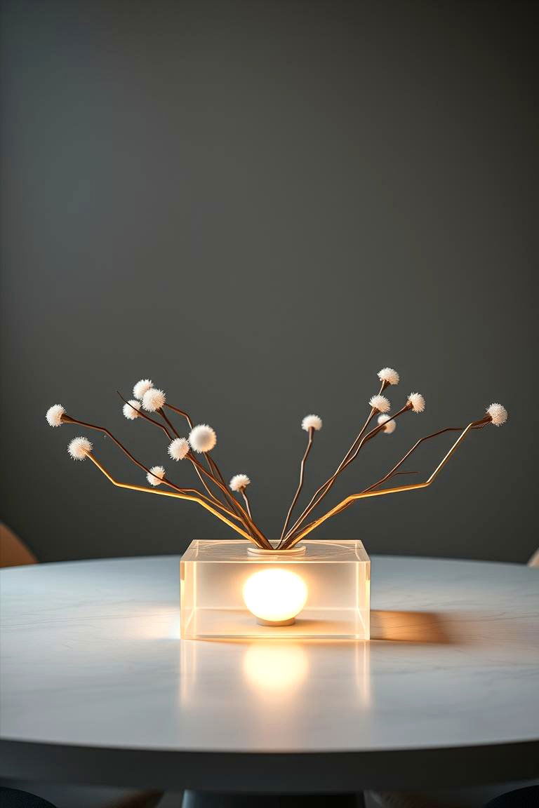 Minimalist Modern Design - 24 Graduation Centerpiece Ideas