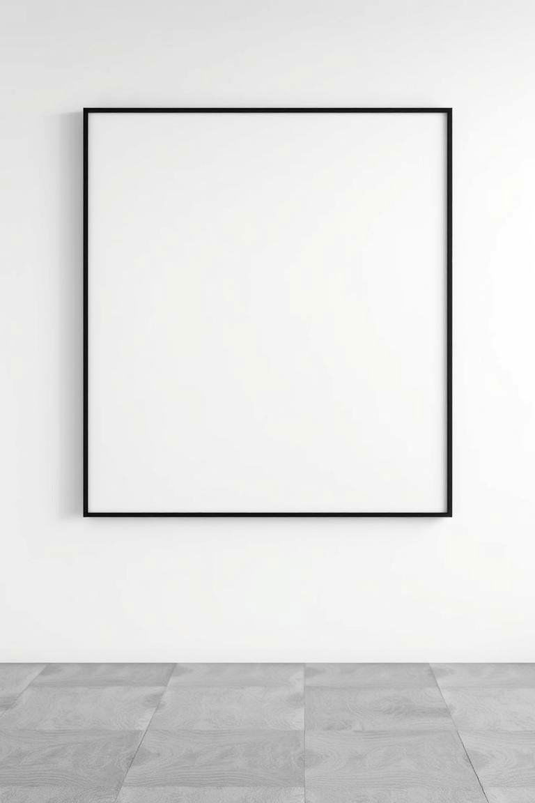 Minimalist Monochrome Art - 24 Blank Wall Ideas