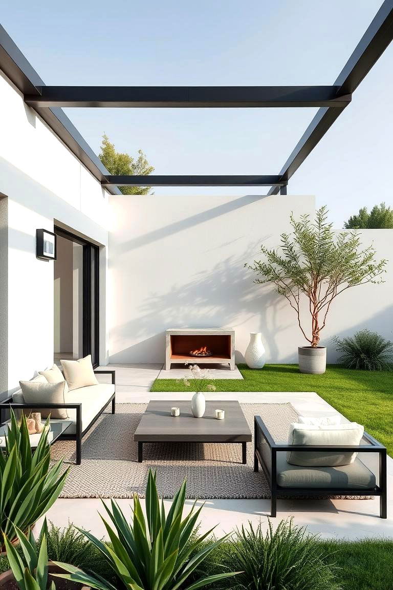 Minimalist Outdoor Haven - 24 Outdoor Bedroom Ideas