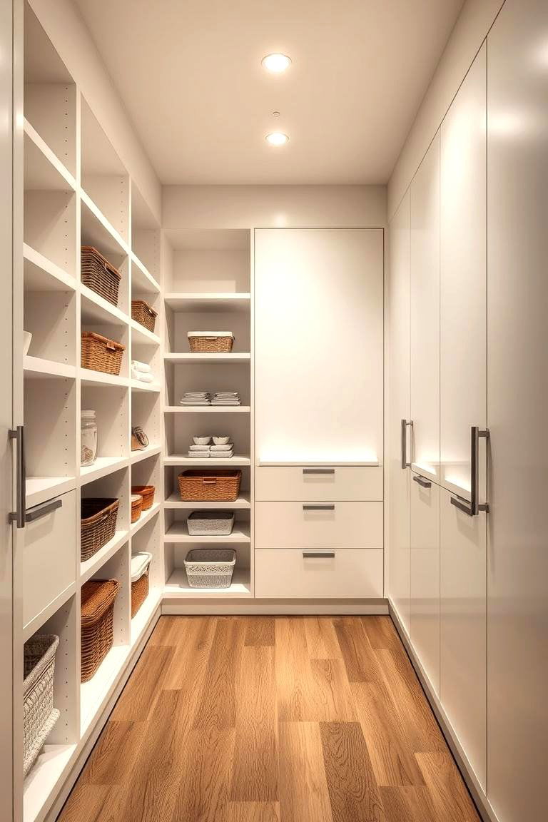 Minimalist Pantry Design - 24 Walk in Pantry Ideas