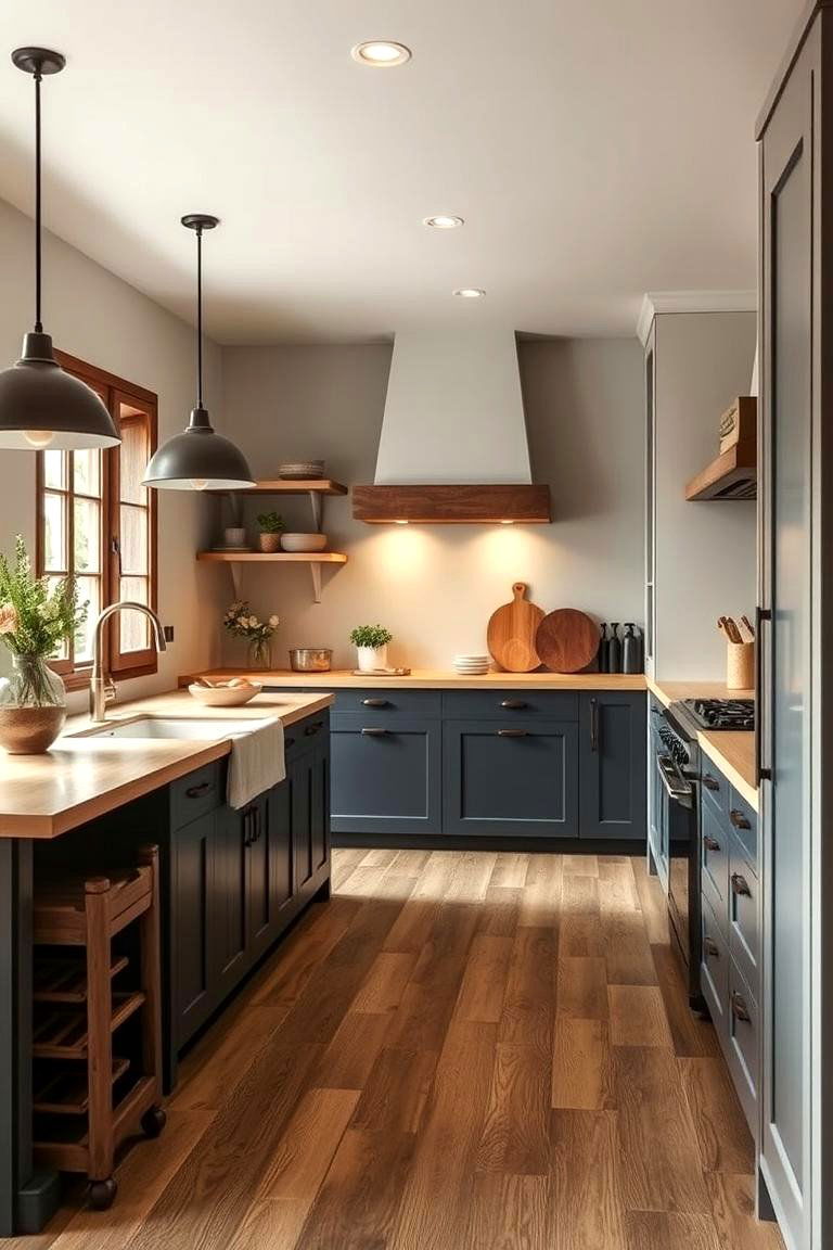 Minimalist Rustic Style - 24 Log Cabin Kitchen Design Ideas