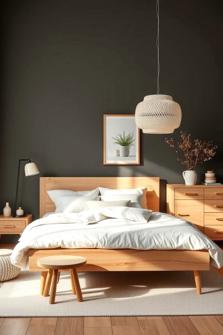 Minimalist Scandinavian Influence - 24 60s Bedroom Ideas