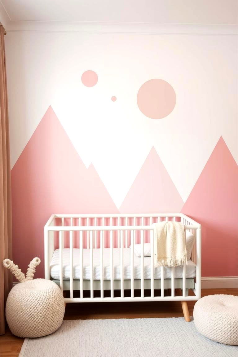 Minimalist Scandinavian Style - 24 Nursery Accent Wall Ideas