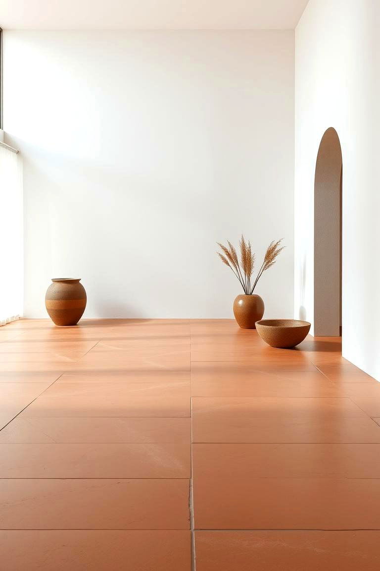 Minimalist Terracotta Appeal - 24 Terracotta Kitchen Floor Ideas