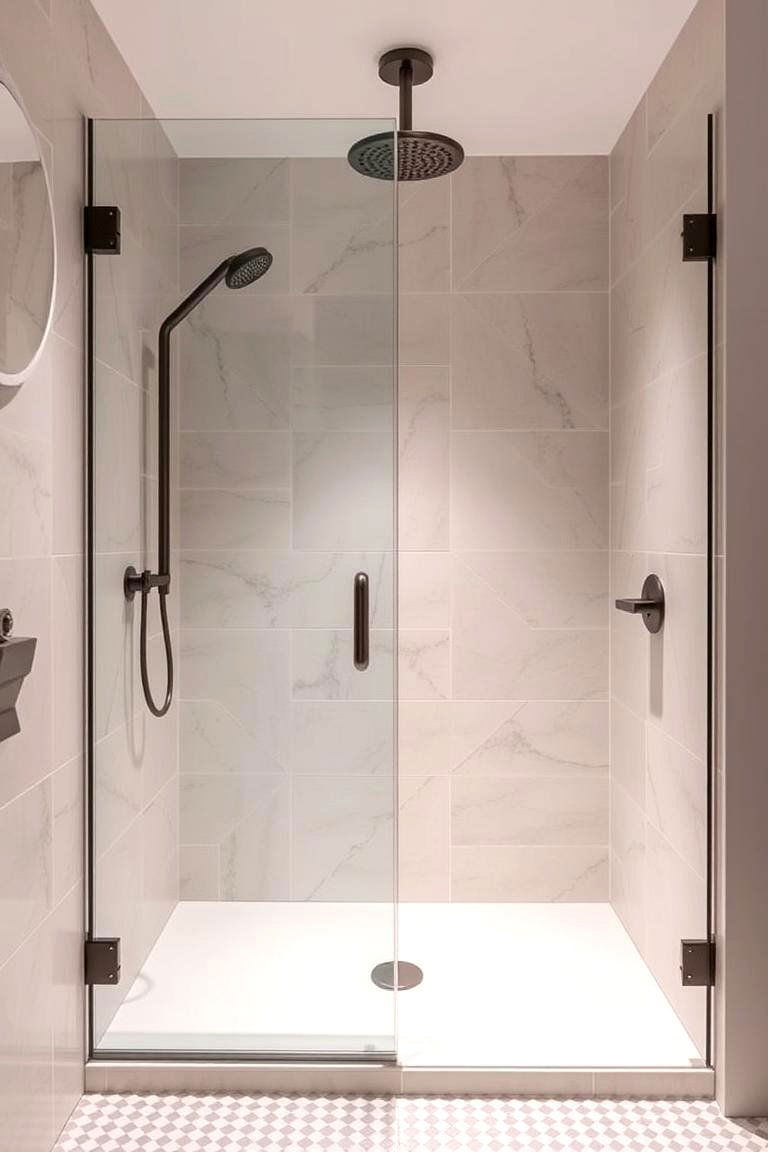Minimalist Tile Design - 24 Small Shower Ideas