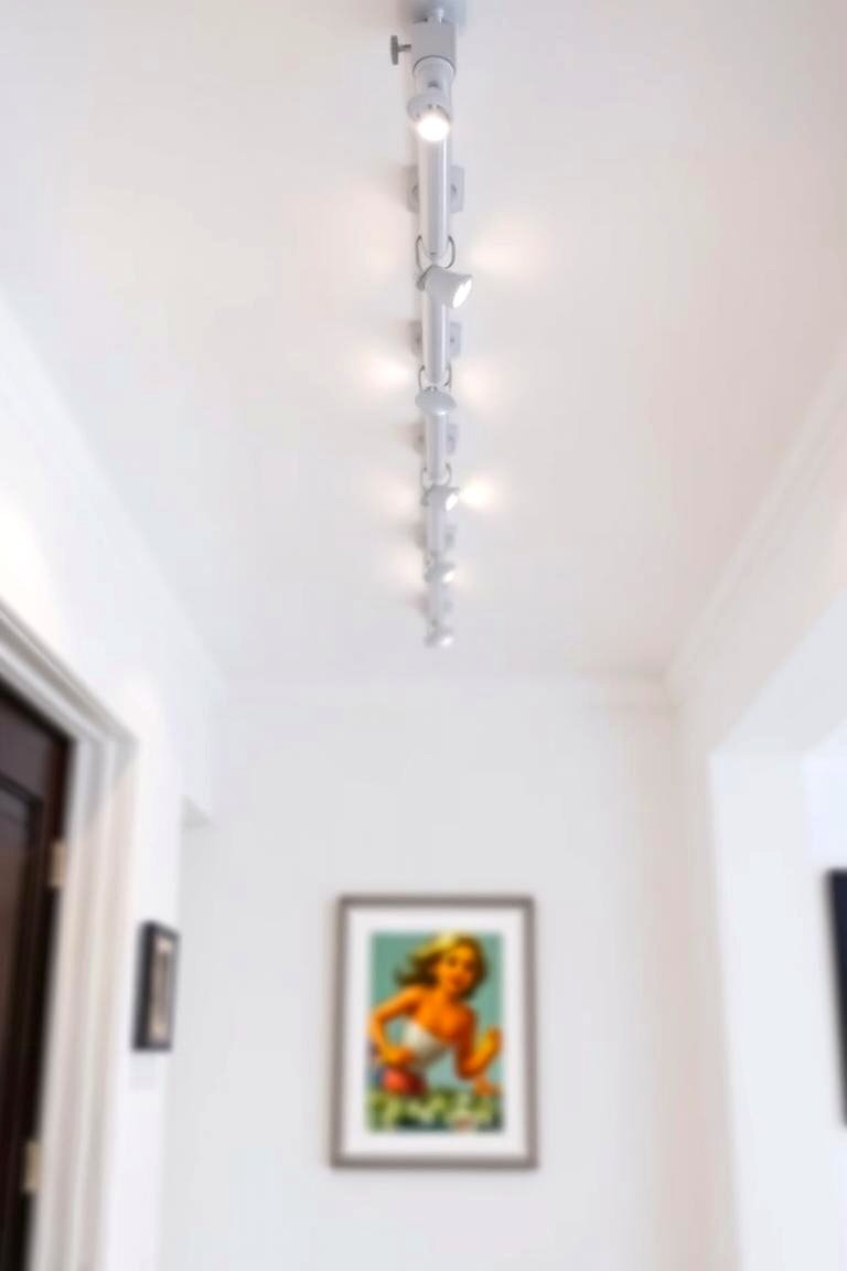 Minimalist Track Lighting - 24 Entryway Lighting Ideas