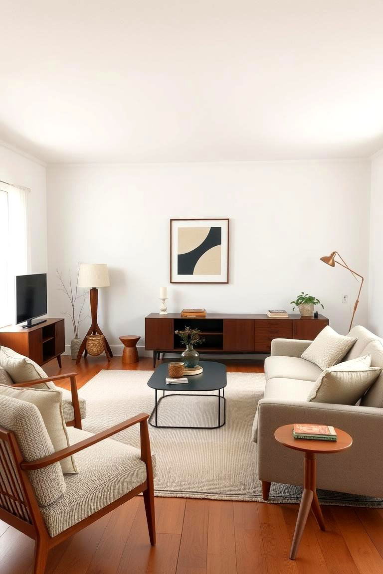 Minimalist Vintage Approach - 24 Vintage Living Room Ideas