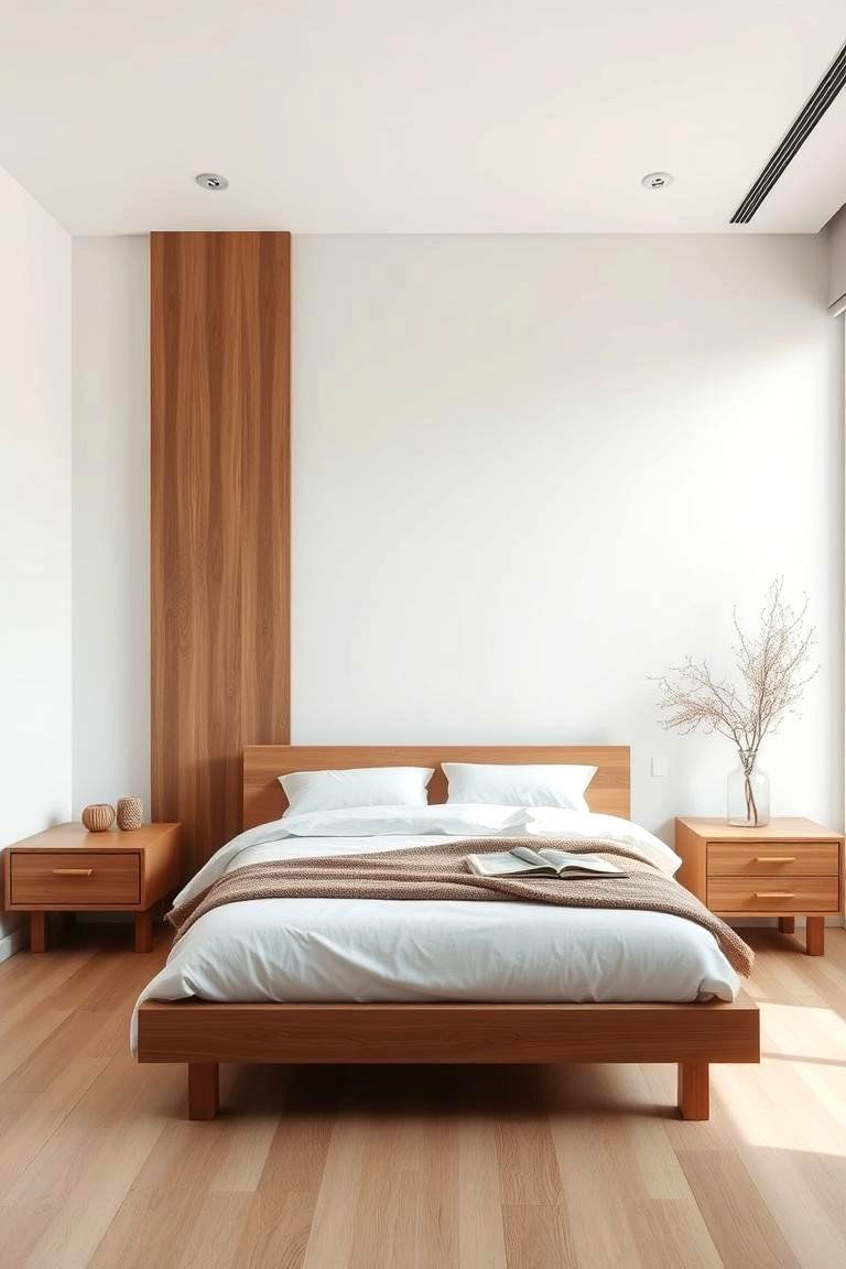 Minimalist Wooden Furniture - 24 Cottagecore Bedroom Ideas