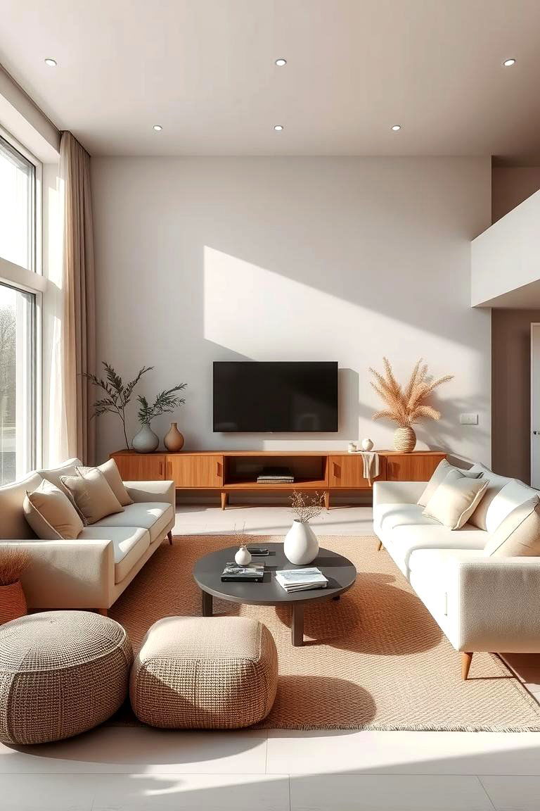 Minimalist Yet Warm Vibe - 24 Fall Living Room Ideas