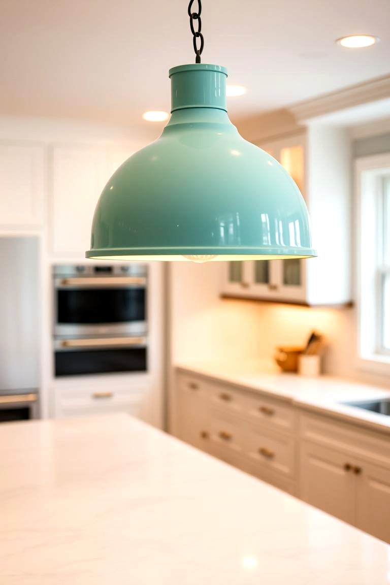 Mint Green Lighting Fixtures to Illuminate Your Space - 24 Mint Kitchen Decor Ideas