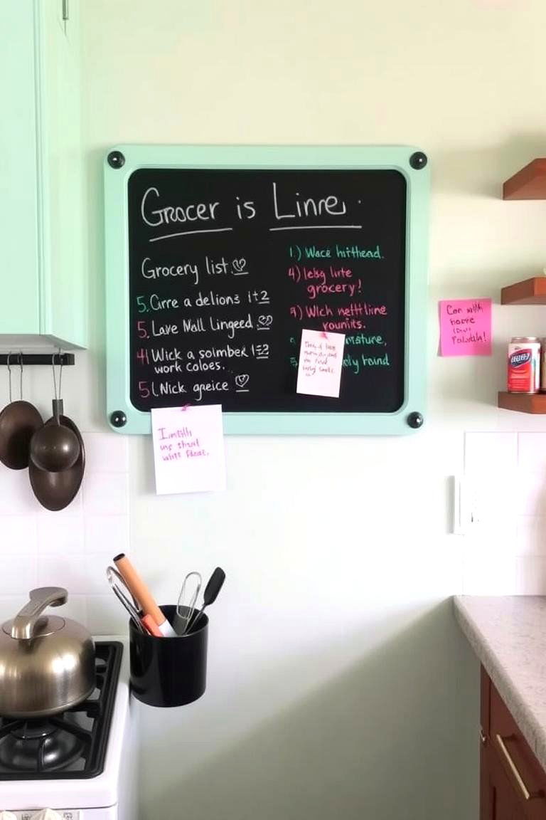 Mint Green Wall Decals for Easy Customization - 24 Mint Kitchen Decor Ideas