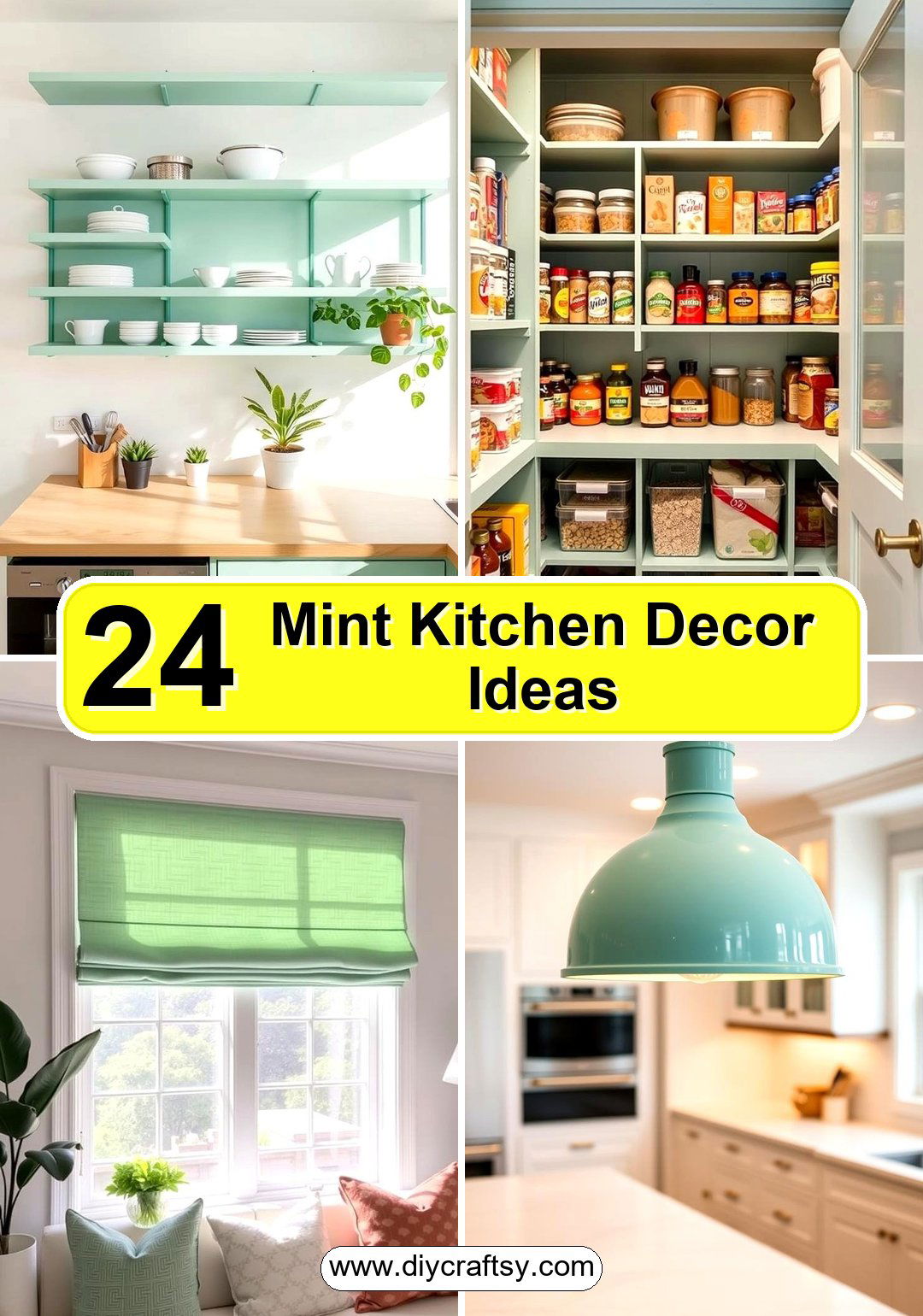 Mint Kitchen Decor Ideas