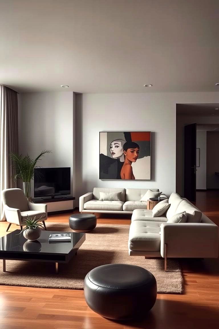 Mirror Accents - 24 1950s Living Room Ideas