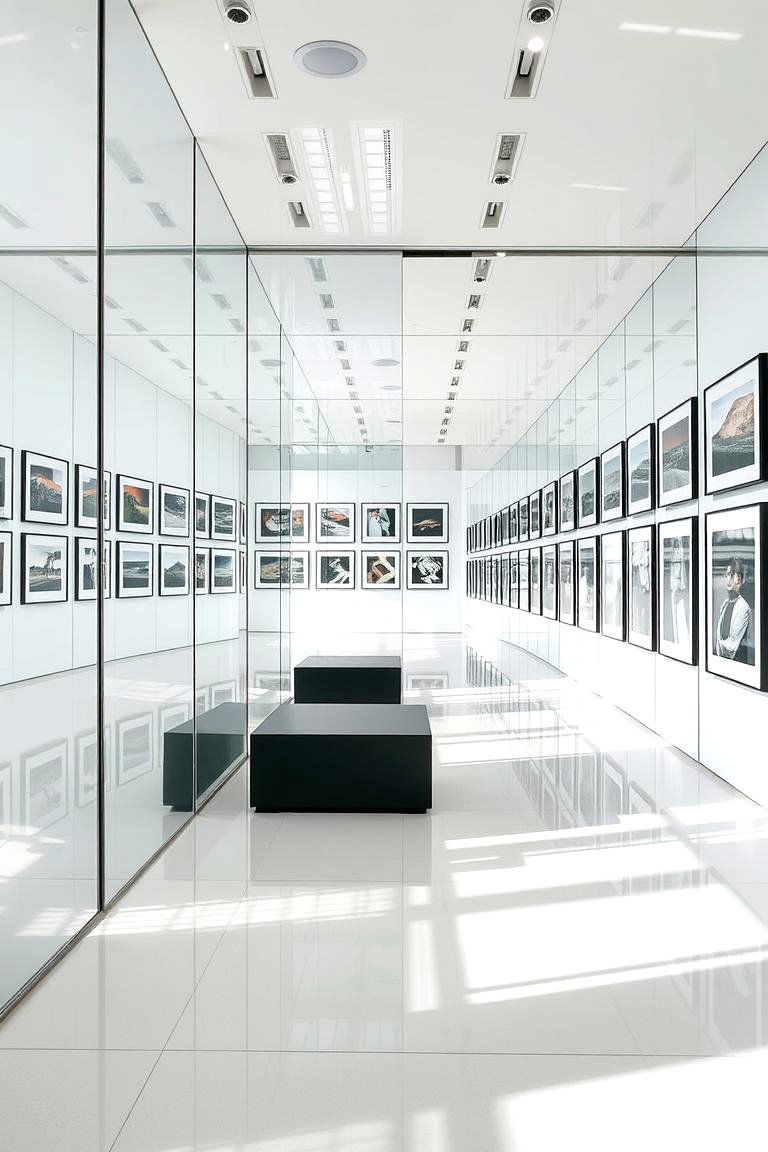 Mirror Infused Gallery - 24 Photo Wall Ideas