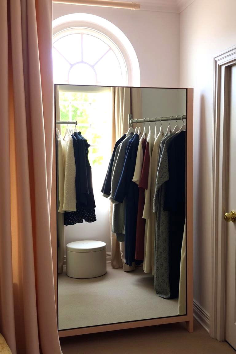 Mirror Magic for Enhanced Space - 24 Dressing Room Ideas