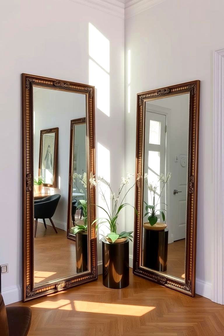 Mirror Placement for Energy Flow - 24 Feng Shui Living Room Ideas