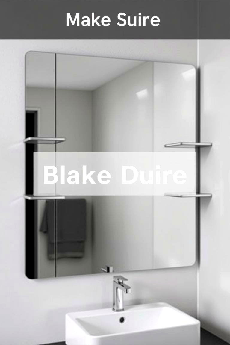 Mirror with Storage - 24 Bathroom Furniture Ideas