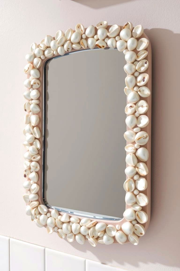 Mirror with a Nautical Frame - 24 Ocean-themed Bedroom Ideas