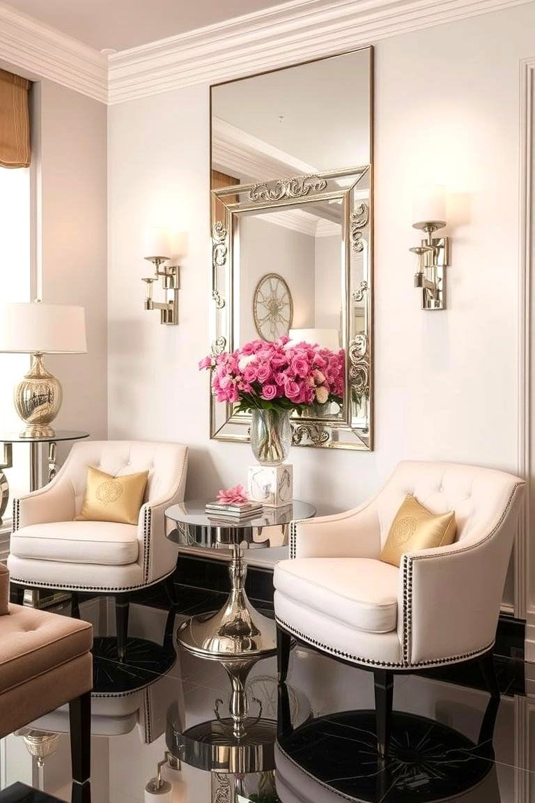 Mirrored Decor Elements - 24 Symmetrical Living Room Ideas