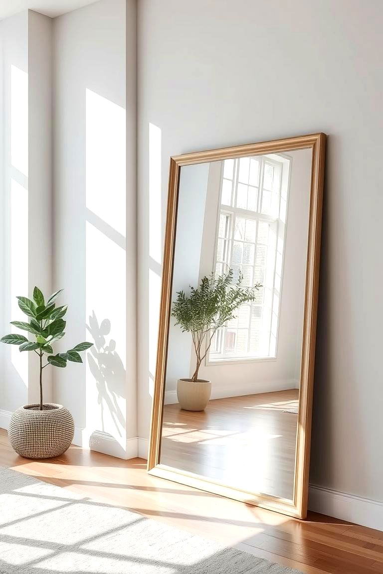 Mirrored Walls or Accents to Create an Illusion of Space - 24 Small Apartment Ideas for Guys