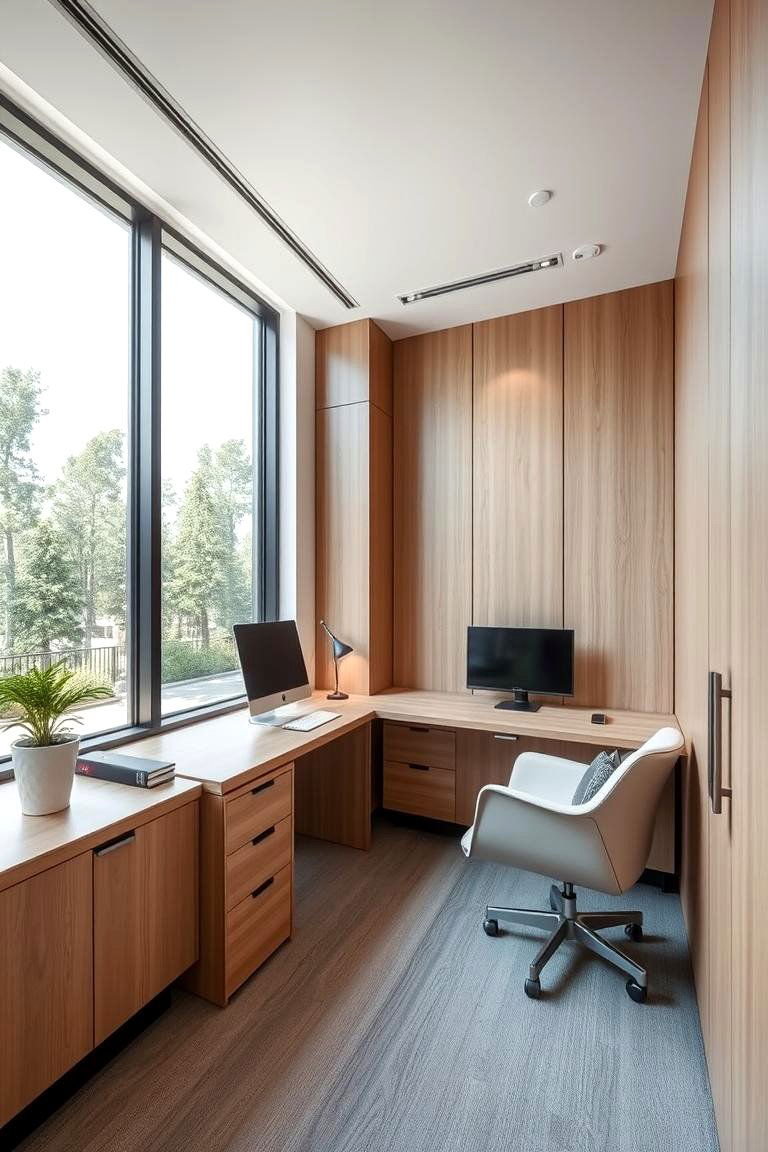 Mirrors to Amplify Light and Space - 24 Minimalist Apartment Ideas