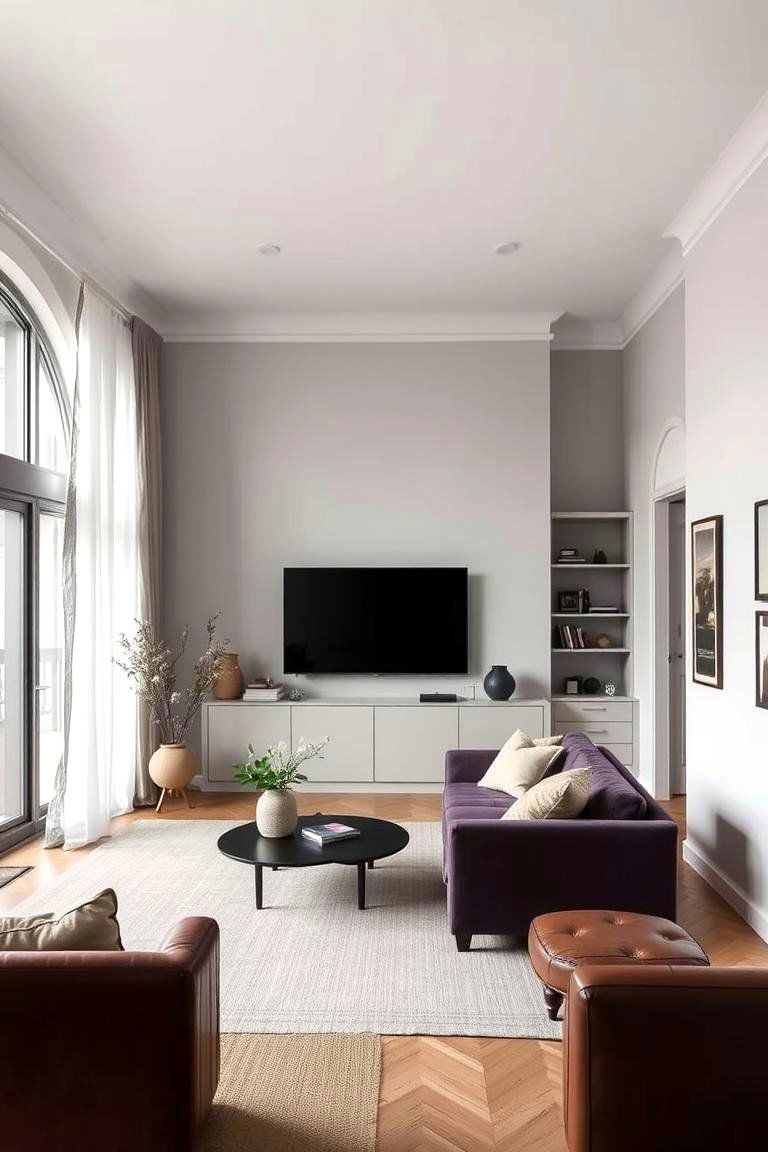 Mix Different Textures for Visual Interest - 24 Awkward Living Room Layout Ideas