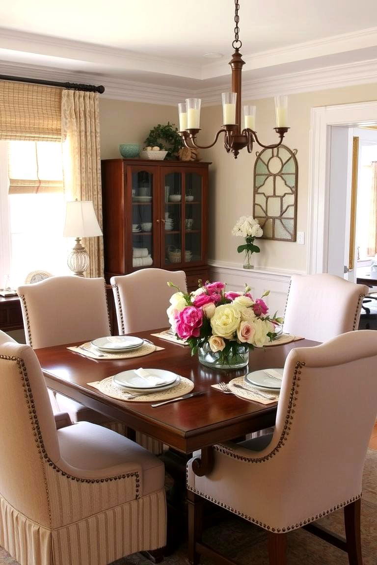 Mix Formal and Informal Styles - 24 Dining Room Design Ideas